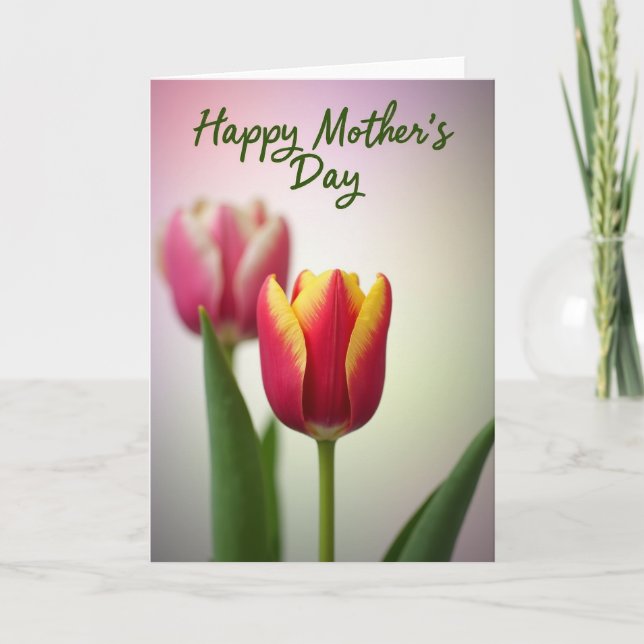 Floral Hues Mothers Day Card (Front)