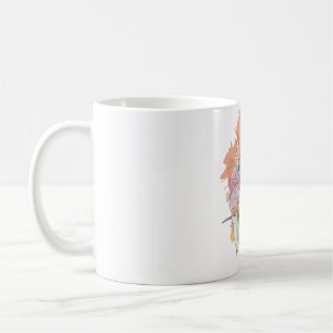 Floral Hummingbirds with flowers Coffee Mug