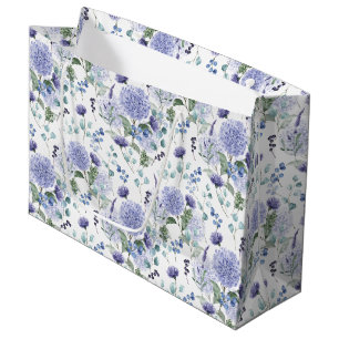 Floral Hydrangea Gift Bag