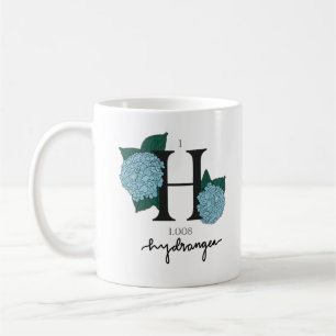 Floral Hydrogen Element Coffee Mug