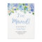 Floral I Have Moved | Moving Announcement Postcard