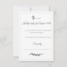 Floral Illustration Response Card