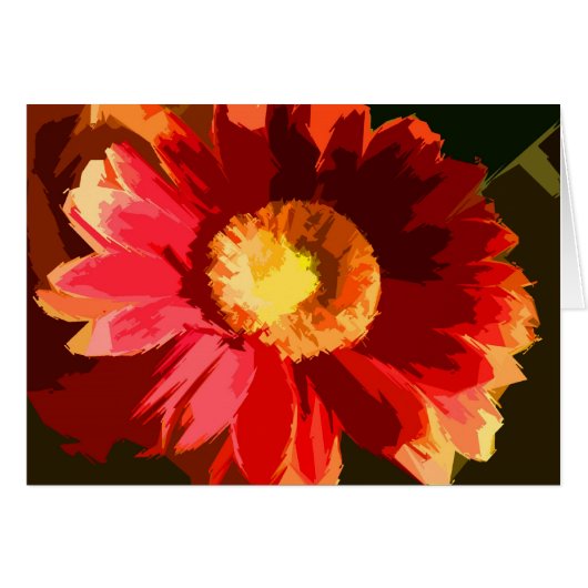 Floral Impression Cards (Front Horizontal)
