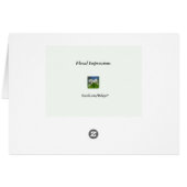 Floral Impressions Cards (Back Horizontal)