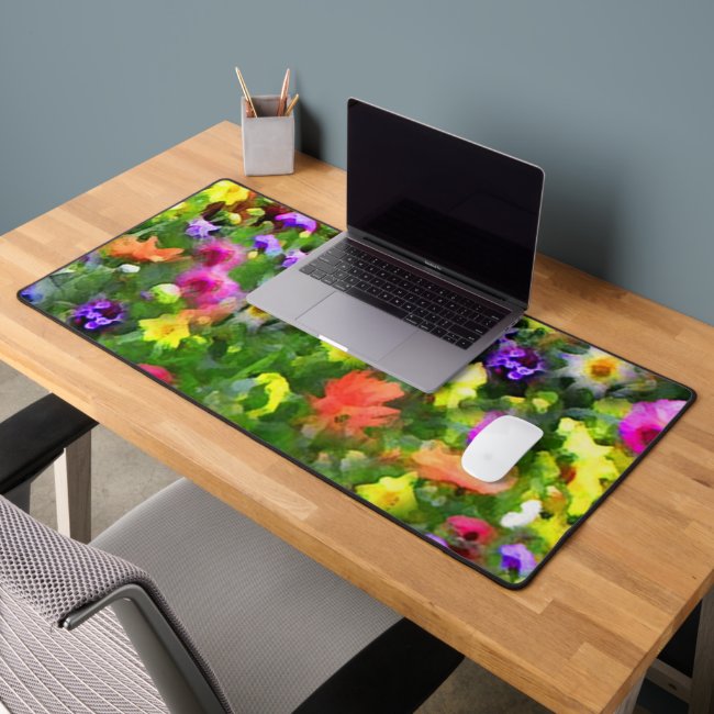 Floral Impressions Desk Mat