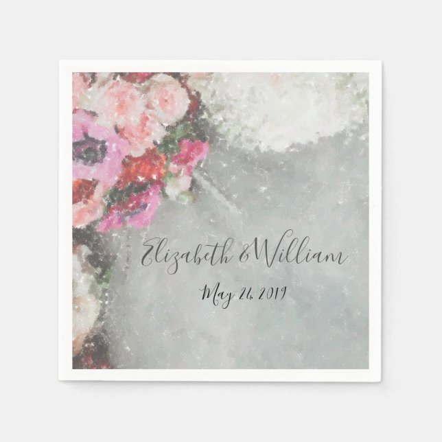 Floral Impressions Napkins (Front)