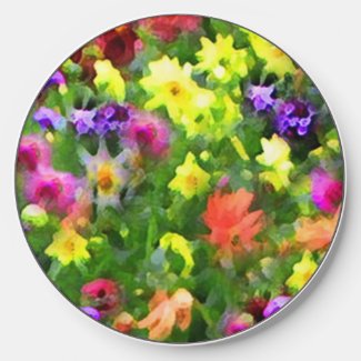 Floral Impressions Summer Garden Wireless Charger