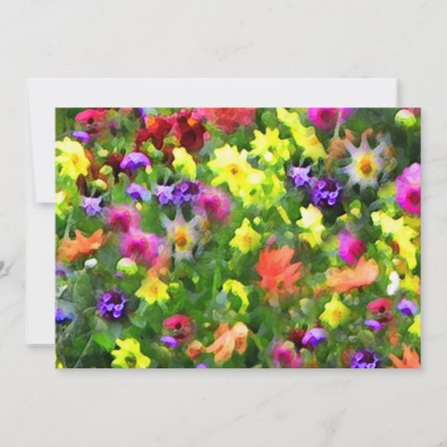 Floral Impressions Summer Solstice Party Custom Invite