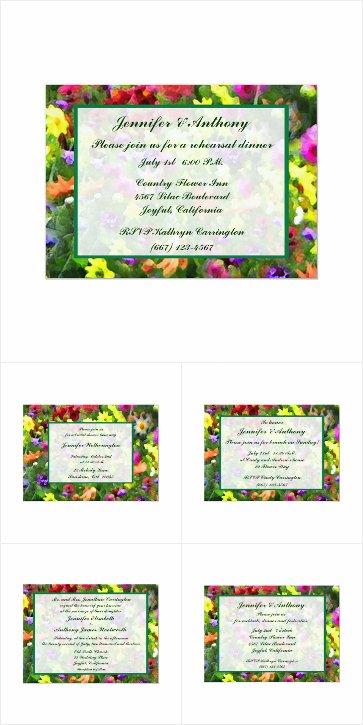 Floral Impressions Wedding Collection