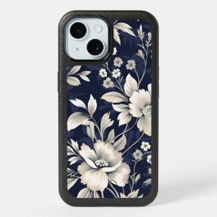 Floral in Blue iPhone 15 Case