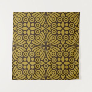 Floral Indian Pattern Layeredabstract, art, home d Tapestry
