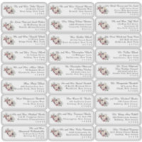 Create Your Own Wedding Guest Address Sticker, Zazzle