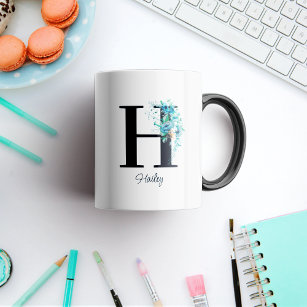 Letter H Mugs - No Minimum Quantity