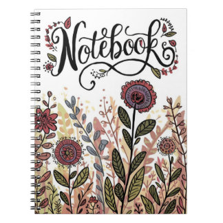 floral Inspirations: A Beautiful flower patrern Notebook