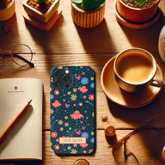 Floral Inspirivity iPhone Case (Creator Uploaded)