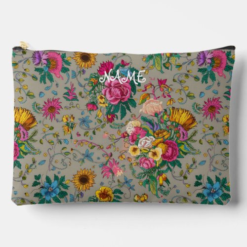 Floral intricate pattern Custom Print Cut Sew Bag