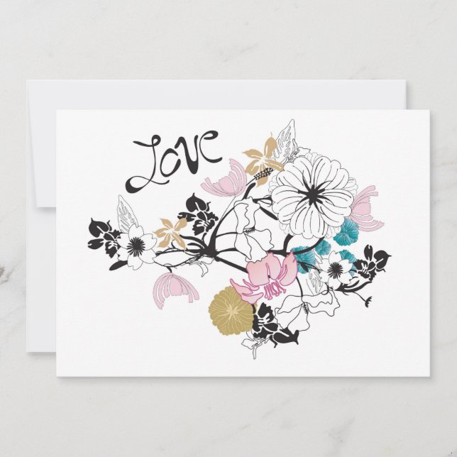 Floral Invitation (Front)