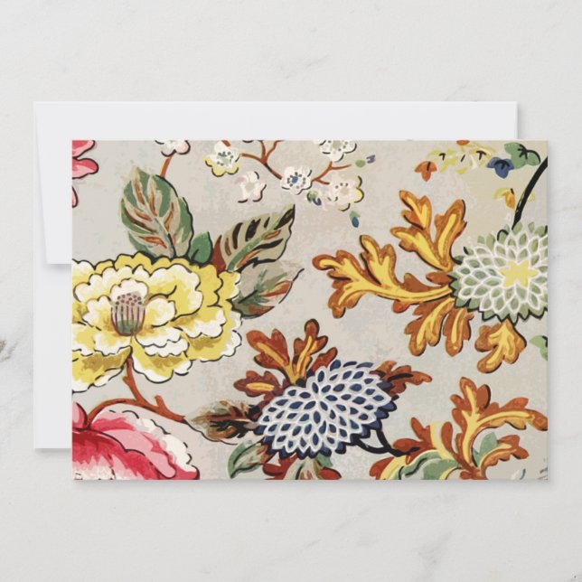 Floral Invitation (Front)