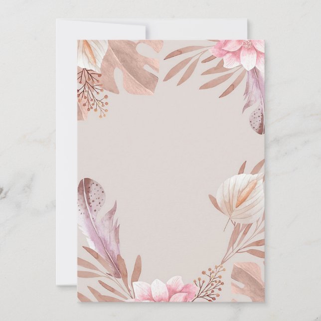 Floral Invitation (Front)