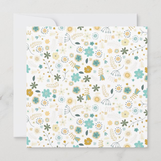 Floral Invitation (Front)