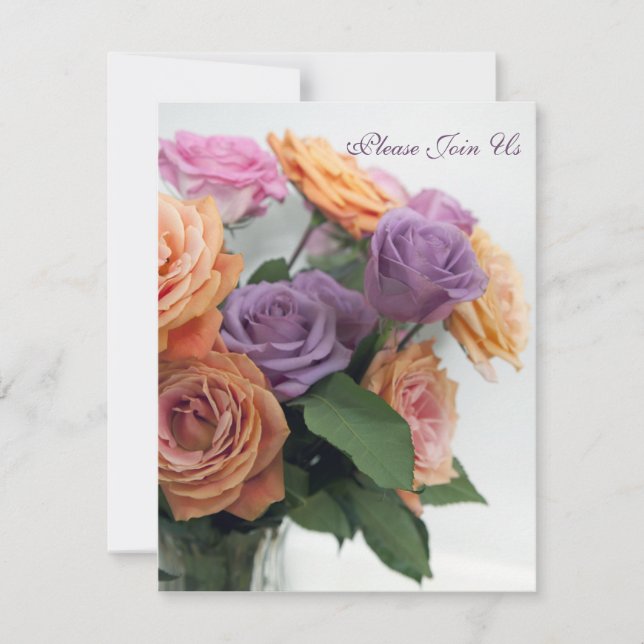 Floral Invitations (Front)