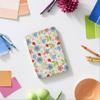 Floral iPad Cover with initials
