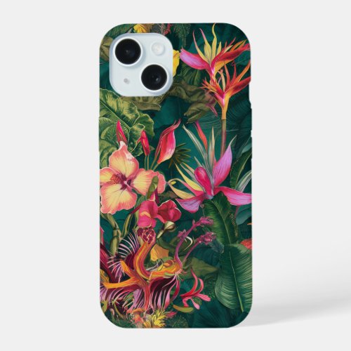 Floral iPhone 15 Case