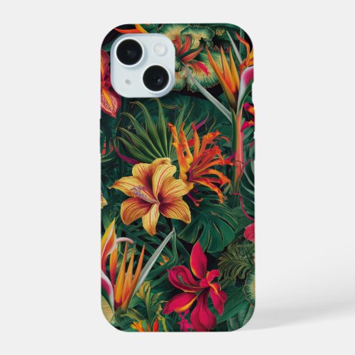 Floral iPhone 15 Case