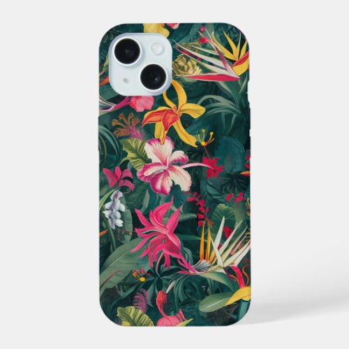 Floral iPhone 15 Case