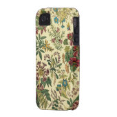 Floral iPhone 4 Case-Mate Case (Back Left)