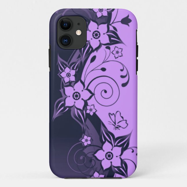 Floral iPhone 5 Case Mate Case (Back)