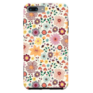 Floral iPhone 7 Plus Durable Tough Case