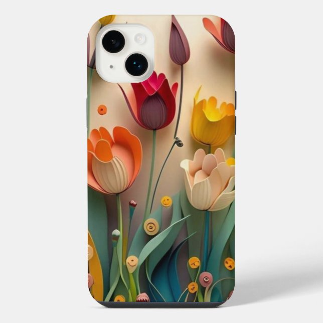 Floral  iphone case (Back)