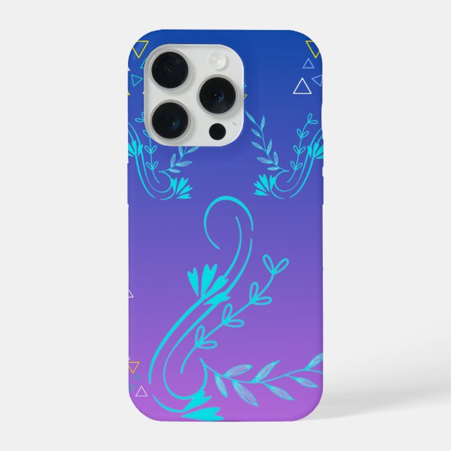 Floral  iPhone case (Back)