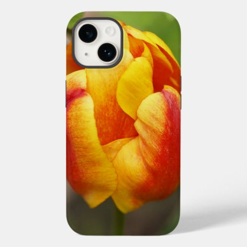 Floral iPhone case with colourful Tulip