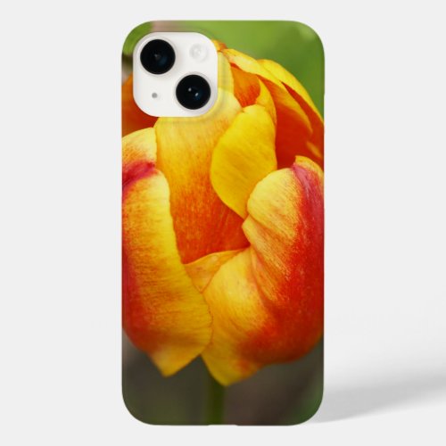 Floral iPhone case with colourful Tulip