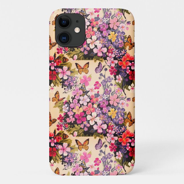 Floral iPhone / iPad case (Back)