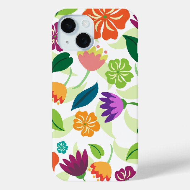 Floral iPhone / iPad case (Back)