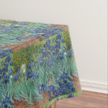 Floral Irises Garden Vincent van Gogh Inspired Tablecloth<br><div class="desc">A lovely tablecloth inspired by Vincent van Gogh "irises" painted (oil on canvas) in 1889. Serving meals on this beautiful vintage-designed tablecloth will be a joyful occasion every time.</div>