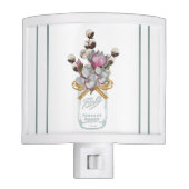 Floral Jar Night Light (Front)