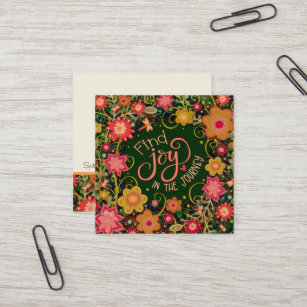 Floral Joy in Journey Inspirivity Kindness cards