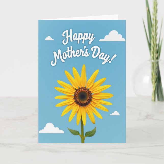 Floral Joy Mothers Day Card (Front)