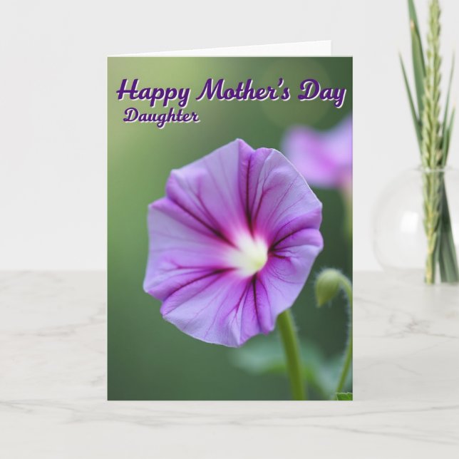 Floral Joy Mothers Day Image Card (Front)
