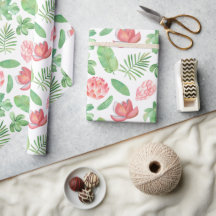 Floral Jungle Safari Baby Shower Tropical Floral