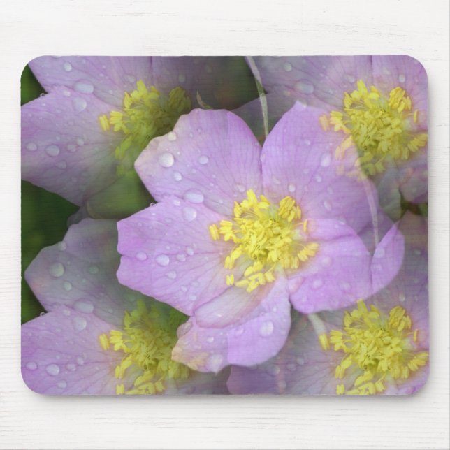 Floral Kalidascope Mouse Pad (Front)