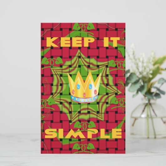 Floral Keep it simple (Standing Front)