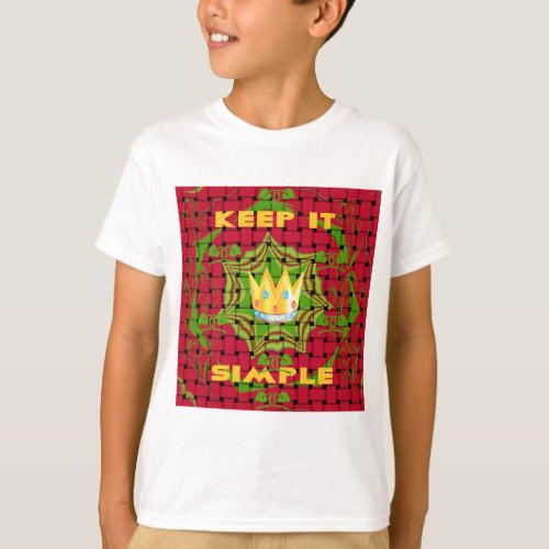 Floral Keep it simple T_Shirt