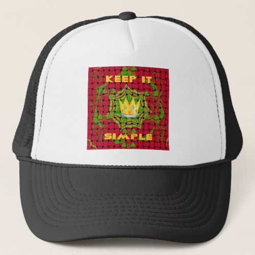 Floral Keep it simple Trucker Hat