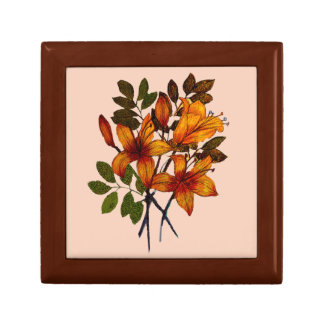 Floral Keepsake Box