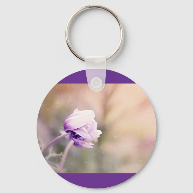 floral keychain (Front)